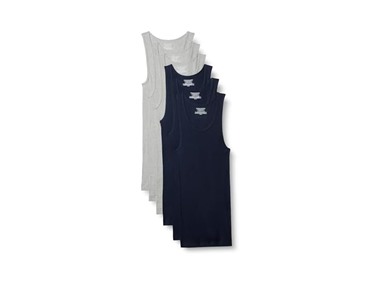 $9.99, Was $19.90, 49% Off! Amazon Essentials Mens SlimFit Cotton Tank 6Pk dealfomo