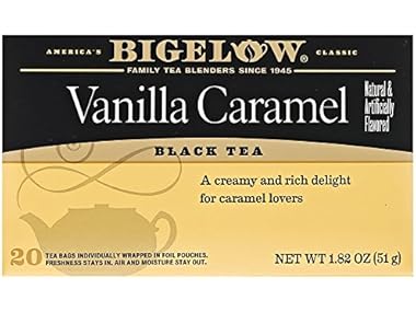 $4.99 Bigelow Vanilla Caramel Black Tea (20 Teabags) dealfomo