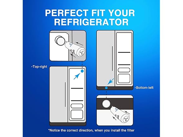 STAHOMILY W10295370A Water Filter Replacement