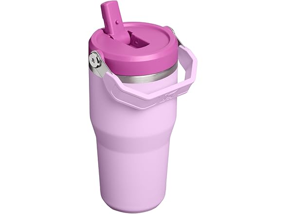 Stanley IceFlow 2.0 Flip Straw Tumbler, 20oz, Soft Orchid