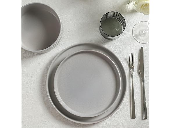 Stone Lain Haven Stoneware 12-Piece Dinnerware