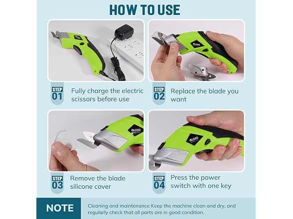Cordless Electric Scissors Electric Box