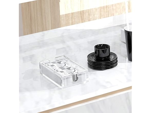 Acrylic Guest Towel Napkin Holder