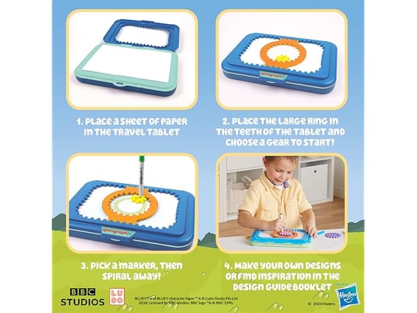 Spirograph Jr Bluey Toys