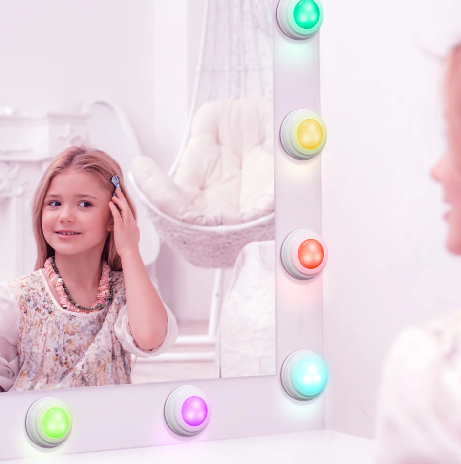 Aduro 5Pk Color Changing Wireless LED Lights w/ Remote - Gallery 5