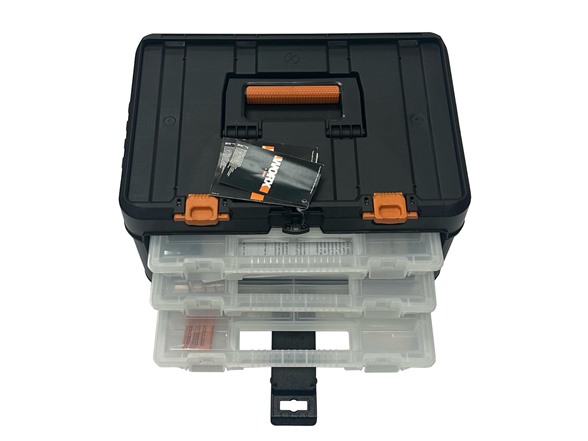 Worx Stack N' Roll 3-Drawer Storage Organizer-2PK