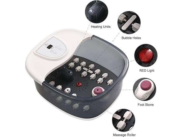 Foot Spa Bath Massager with Heat