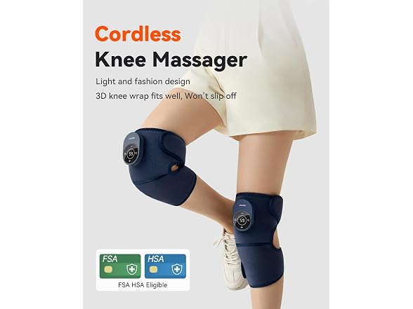 IKEEPFIT NS615061 heated knee massager