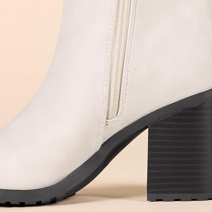 Amazon Essentials Women's Mid Calf Heeled Chelsea Boots - Gallery 5