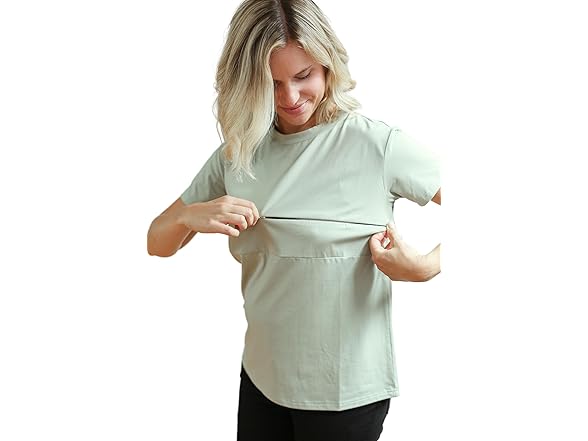 Movemama Nursing T-Shirt with Invisible