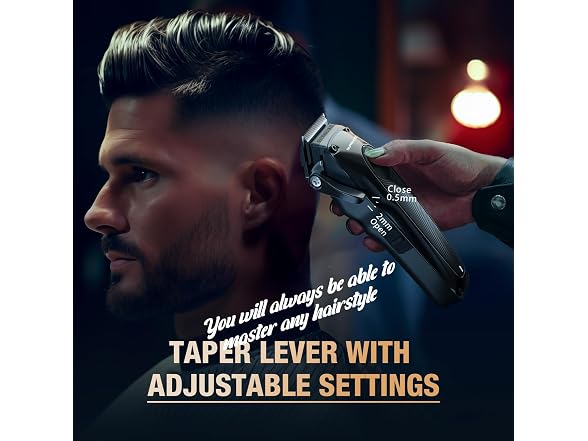 Professional Barber Hair Clippers Cordless