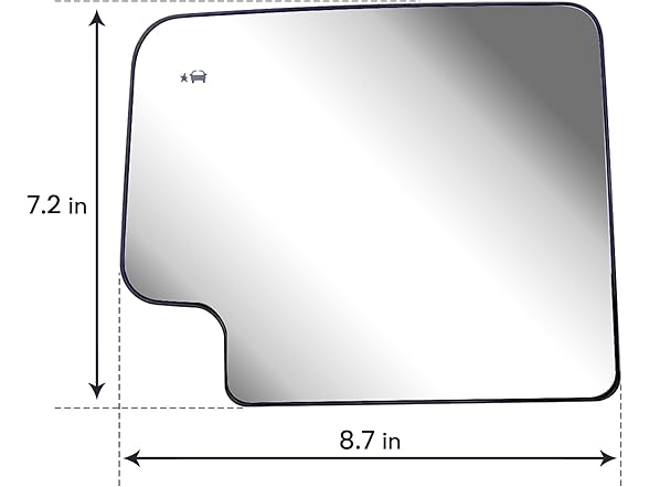 Replacement Driver Left Side Door Towing Mirror