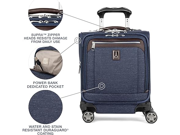 Travelpro Platinum Elite Underseat Spinner Tote (Open Box)