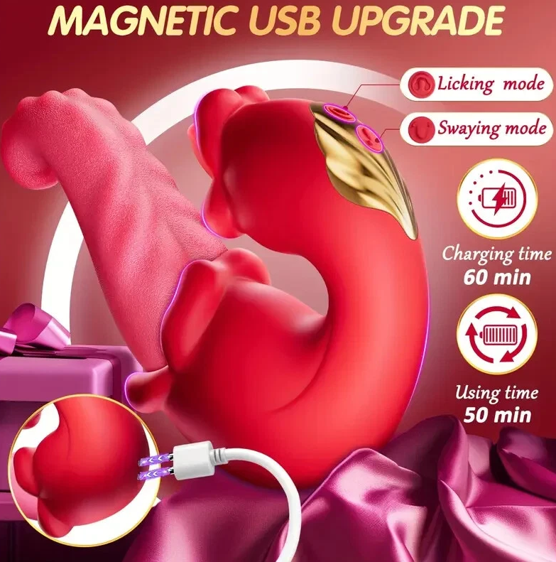 Rose Tongue Vibrator - Gallery 8