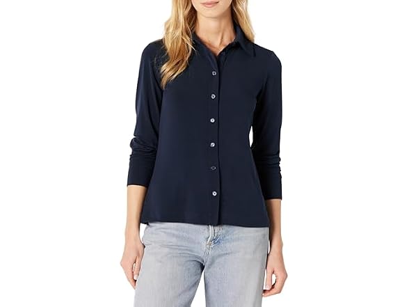 Amazon Essentials Women Regular-fit Matte Shirt