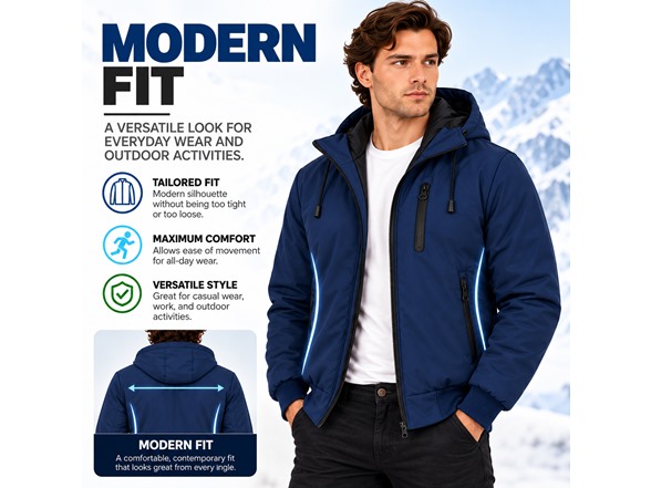 Mens Heavyweight Tech Jacket