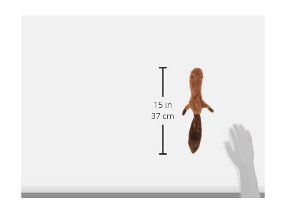 SPOT Skinneeez Beaver Dog Toy