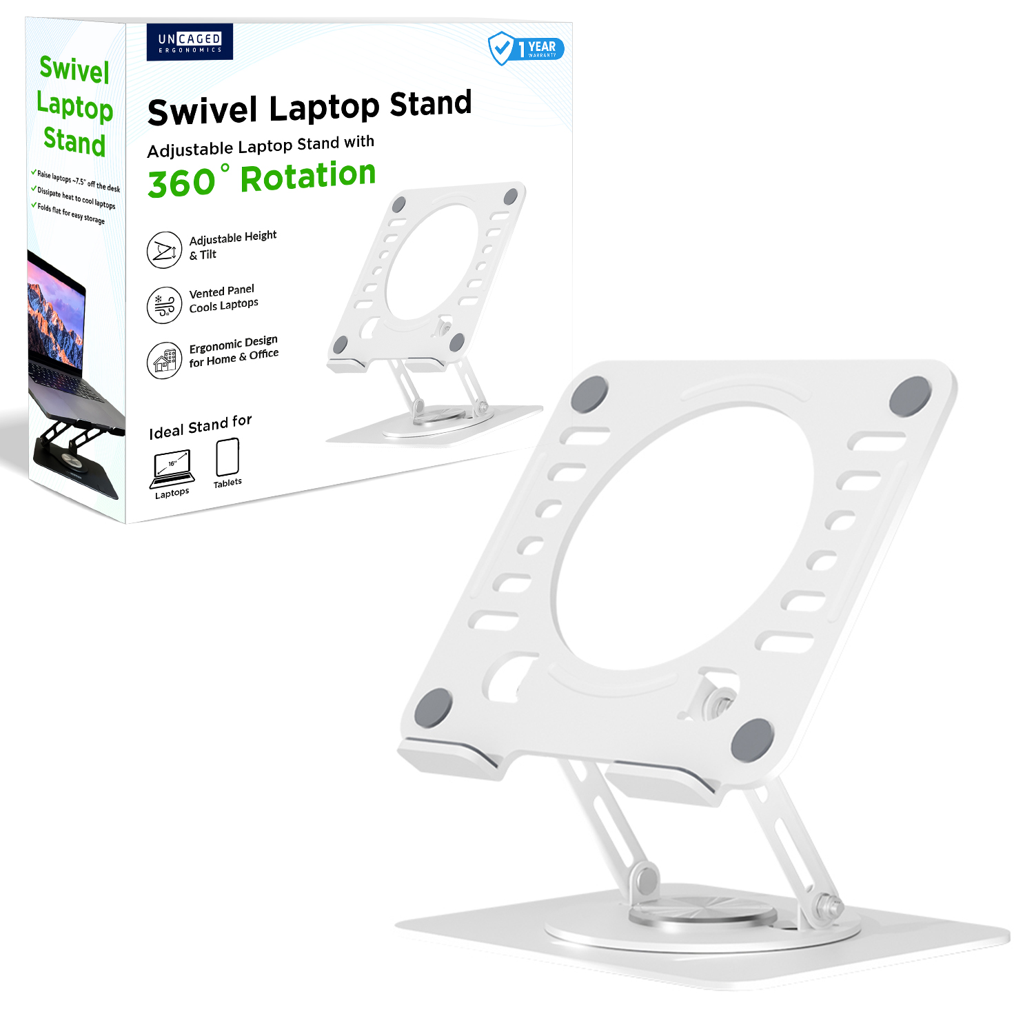 Swivel Laptop Stand - Gallery 22