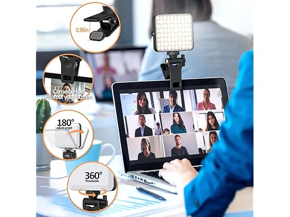 Rechargeable Selfie Light & Phone Light Clip