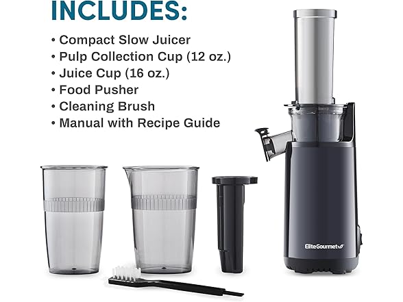 Elite Gourmet EJX600 Compact Small Space