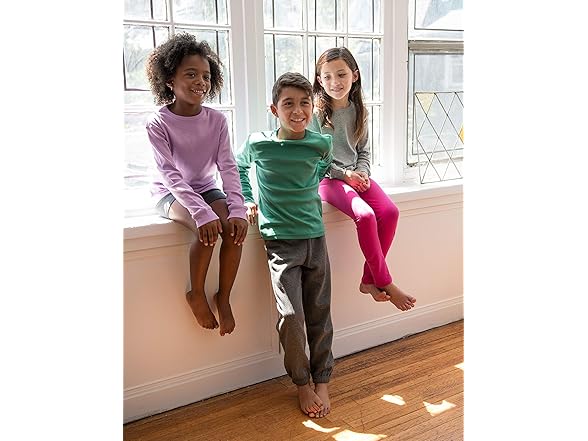 Leveret Kids Sweatpants Dark Gray 8