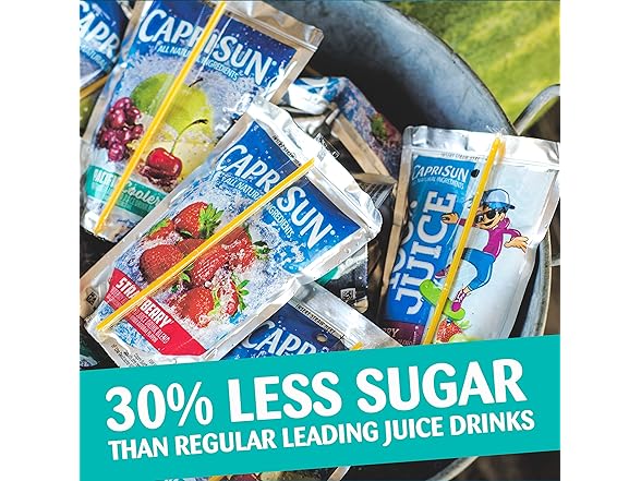 10PK Capri Sun Pacific Cooler Mixed Fruit Flavored