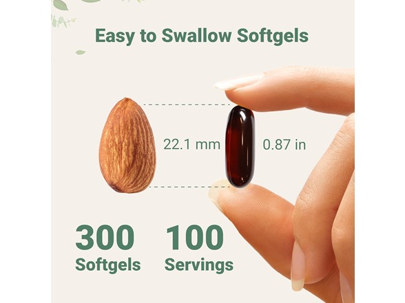 Pumpkin Seed Oil & Saw Palmetto 300ct