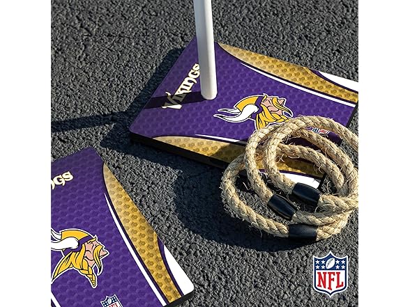 MINNESOTA VIKINGS Quoits Ring Toss Set