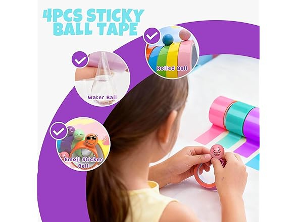 ZiZa W1399 Nano Tape Bubble Kit for Kids