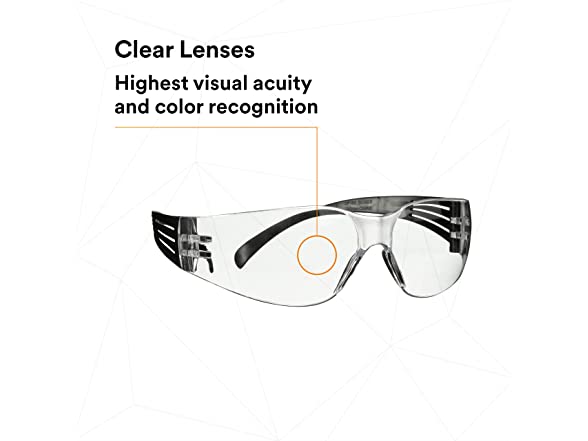 3M Safety Glasses SecureFit 100 Series