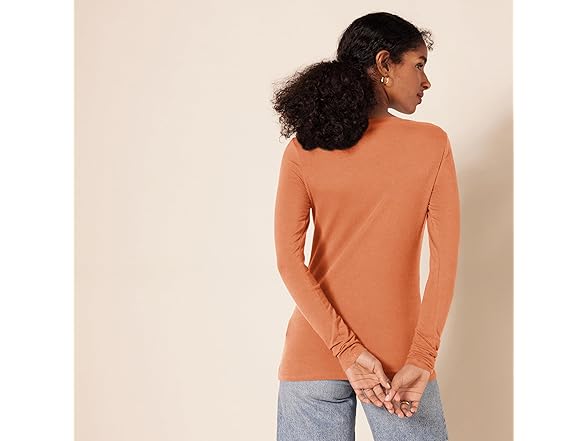 Essentials Women's Crew Tee Caramel S