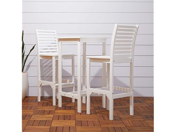 Vifah V1357 Bradley Outdoor Wood Bar Table