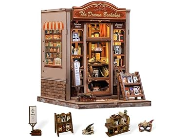$22.99, Was $39.99, 42% Off! Book Nook Kit - DIY Miniature Dollhouse dealfomo