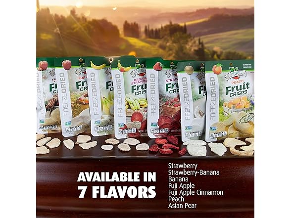 24PK Brothers All Natural Freeze Dried Fruit Crisps
