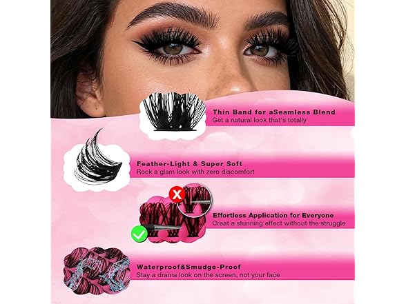 448pcs Lash Clusters Kit