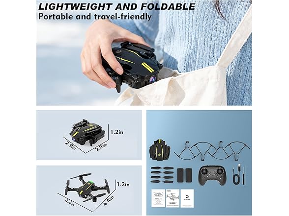 SOZUN Mini Drone for Kids Drones with Camera