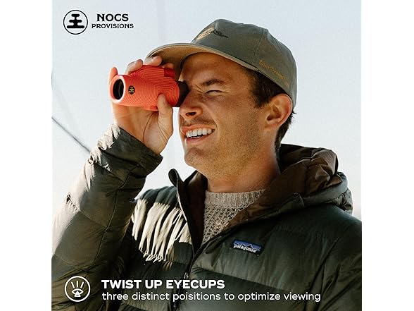 NOCS Provisions 8x32 Zoom Tube 8x32 Monocular Cardinal R