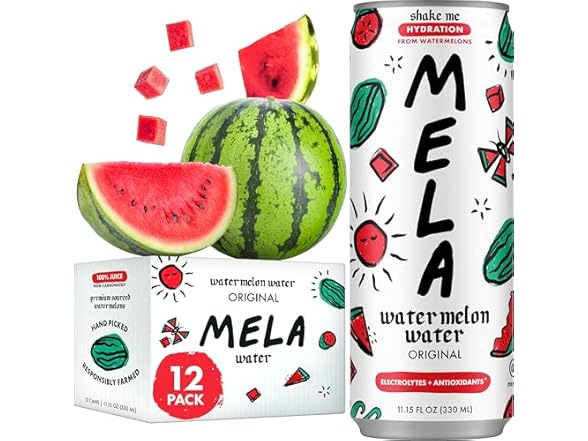Mela Watermelon Water 11.15oz (12pk)