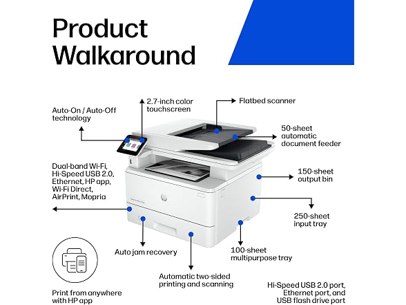 HP HP Laserjet Pro MFP 4101fdw Wireless