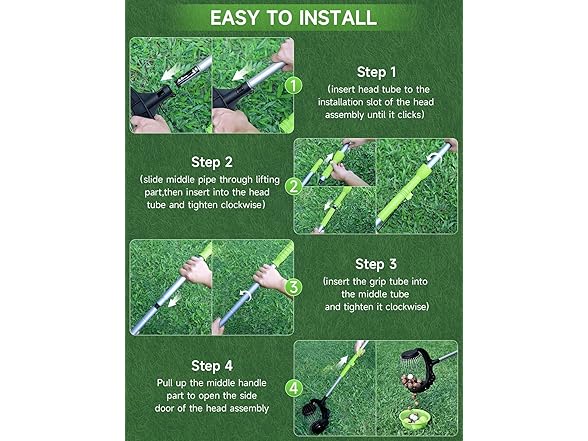 Acorn Picker Upper Roller for Walnuts