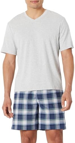 Amazon Essentials Men Cotton Poplin Pajama Set - Gallery 12