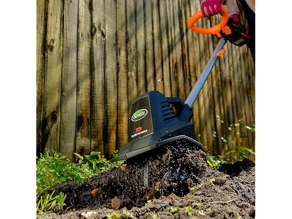 Scotts Outdoor Power Tools 20-Volt 7.5-Inch Cordless Tiller