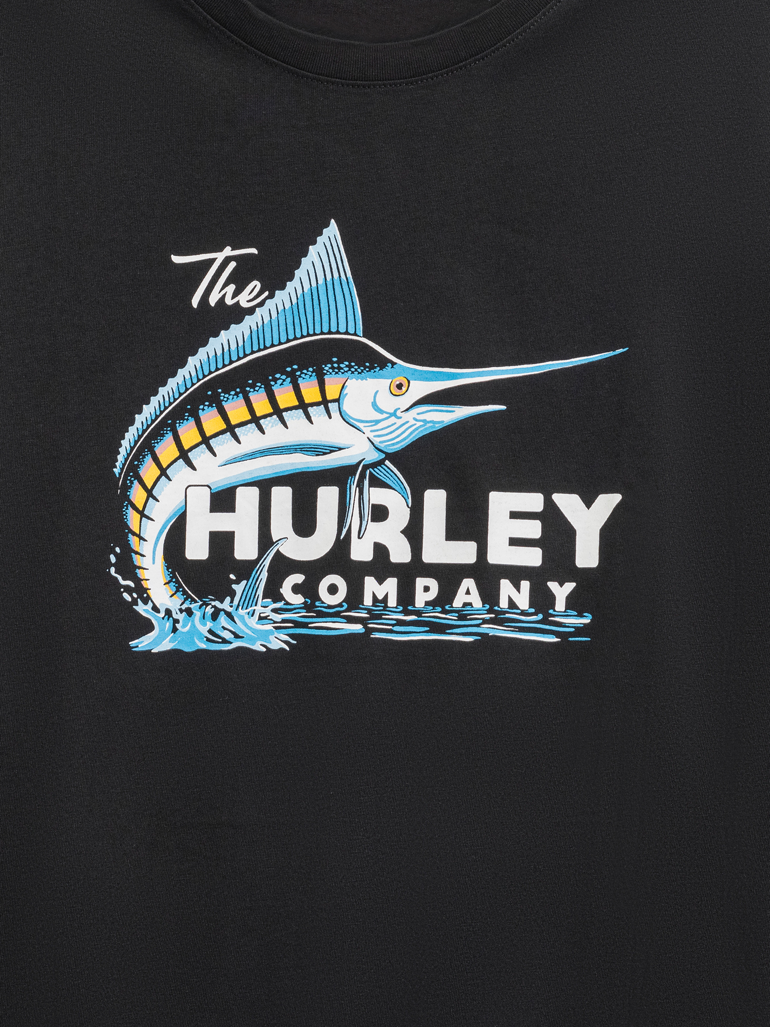Hurley Morning Fish Graphic Tee - Gallery 6