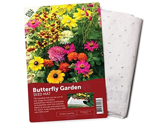 BloomingBulb Butterfly Garden Seed Mat