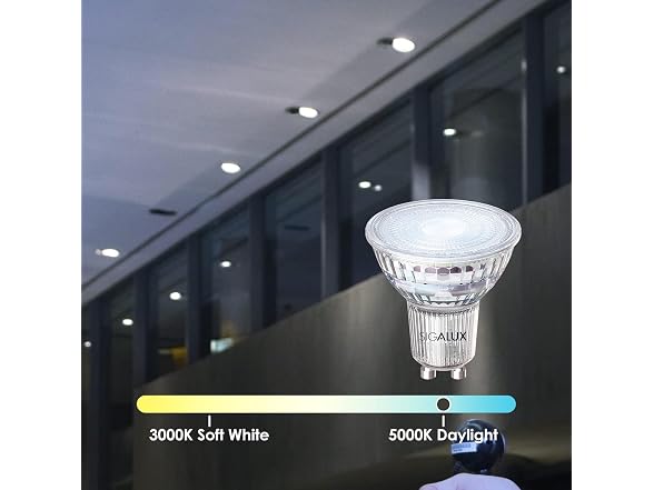 Sigalux GU10 LED 5000K Dimmable 8-Pack