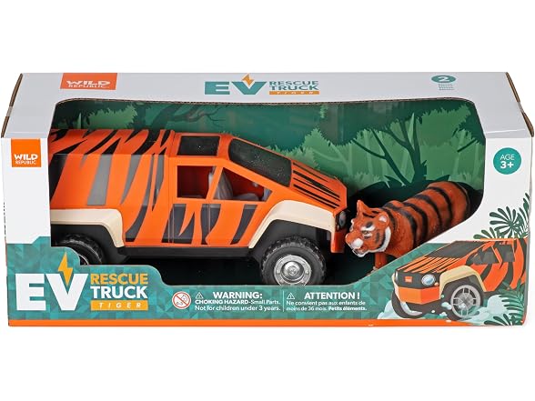 WILD REPUBLIC E-Team Box Set Safari Rescue EV Figurine