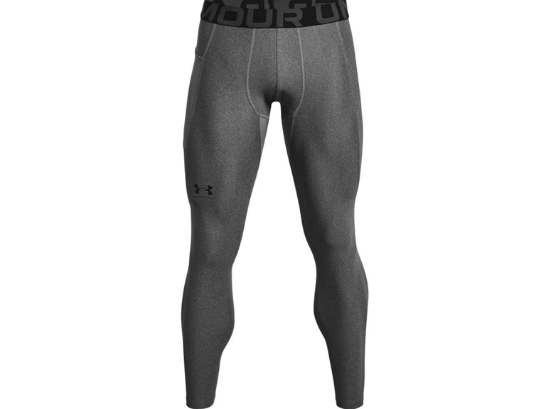 Under Armour  Small UA Men's HeatGear Leggings Carbon Heather / Black