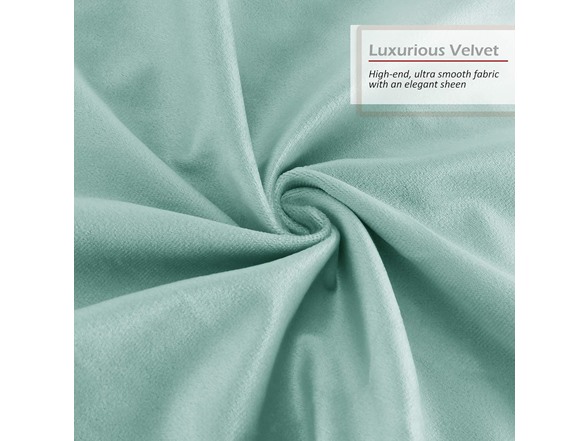Nestl Euro Pillow Covers Cozy Velvet 26"