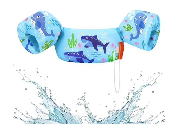 HeySplash Swim Vest for Kids 22-55 Lbs