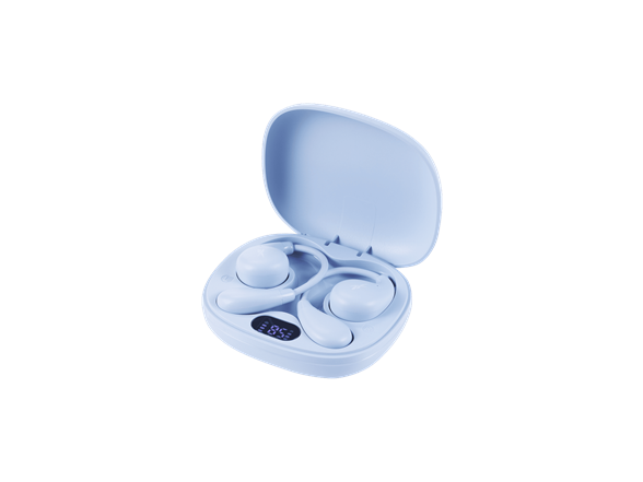 Reebok OWS Earbuds with Display Charging Case